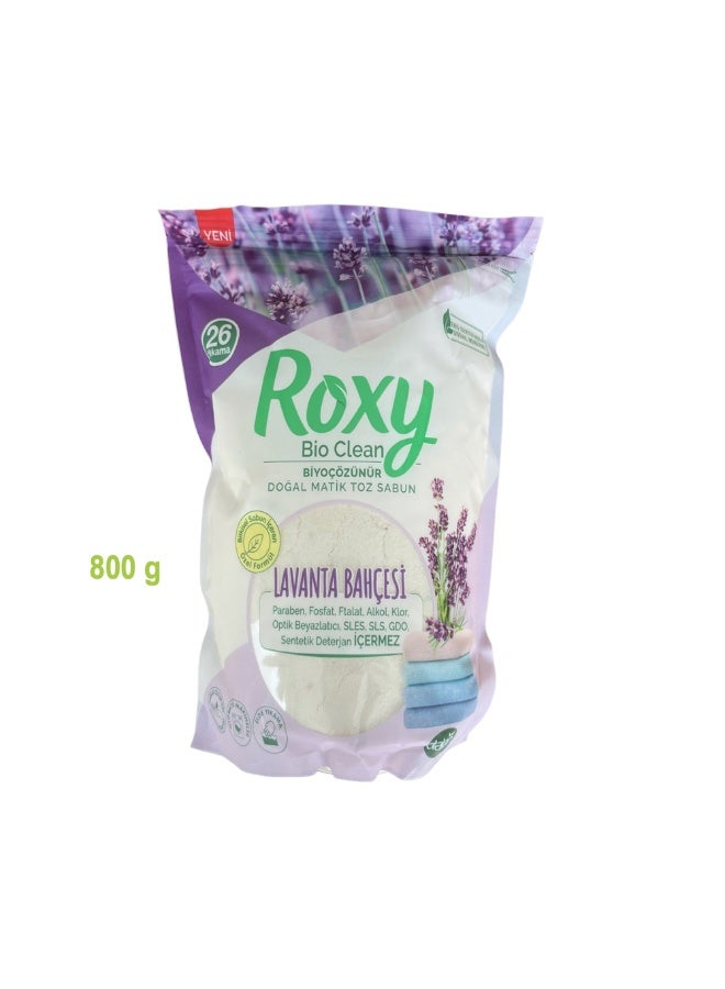 دالان مسحوق الغسيل دالان روكسي 800 جرام برائحة الخزامى - Image 3